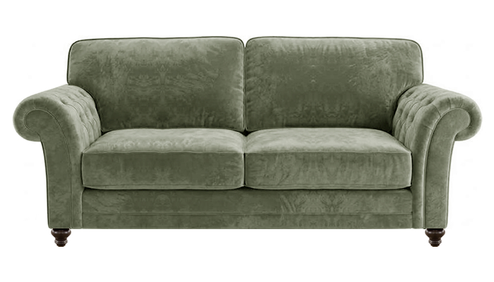 Signature Collection Blenheim 3 Seater Sofa in Aston Sage Fabric